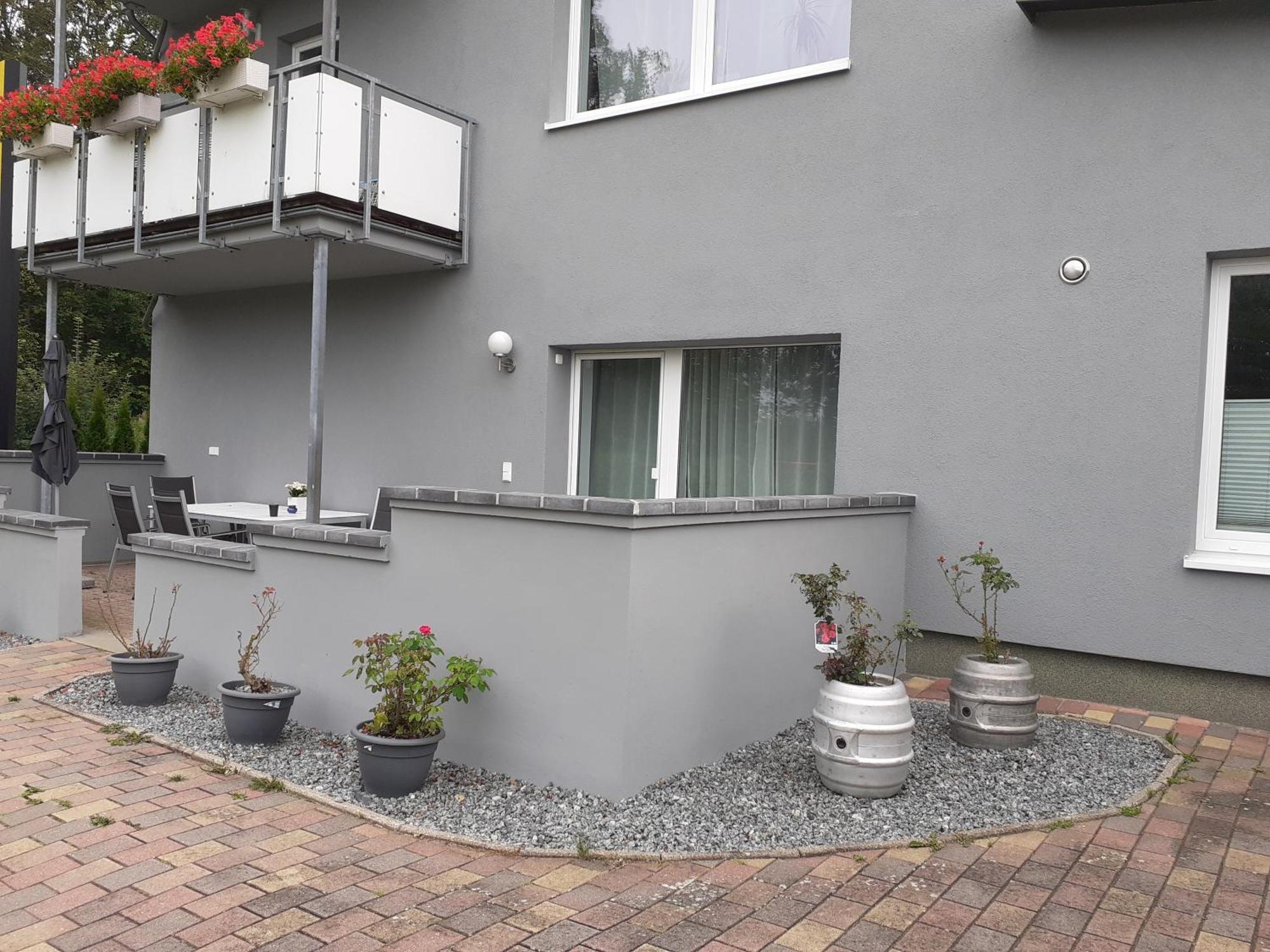 Erdgeschoss-Appartement Mit Seeblick Ahrensbok Bagian luar foto